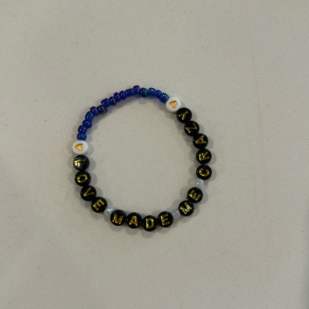 Love Made Me Crazy Taylor Swift Reputation Friendship Bracelet